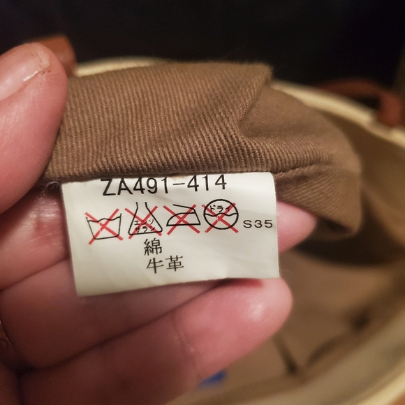 💯% AUTHENTIC BURBERRY TOTE BAG BLUE LABEL BEIGE - Picture 8 of 12